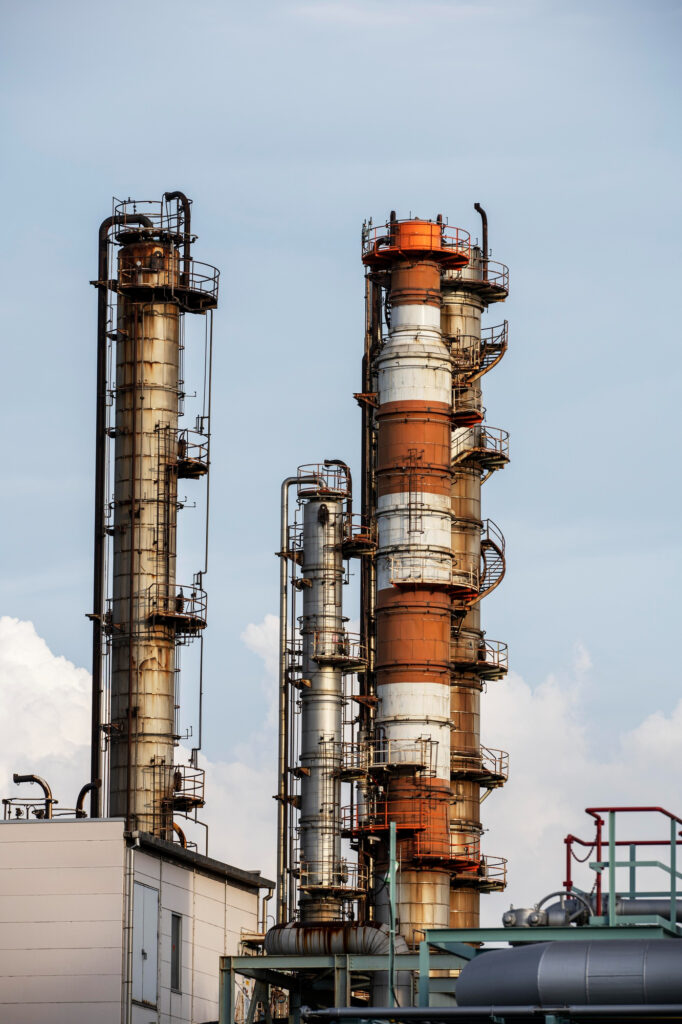 Planta petroquímica afectada por la normativa de accidentes graves SEVESO